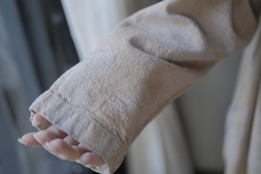 MITTAN | 綿絹麻ジャカードワンピース - c a b i n e t O N L I N E