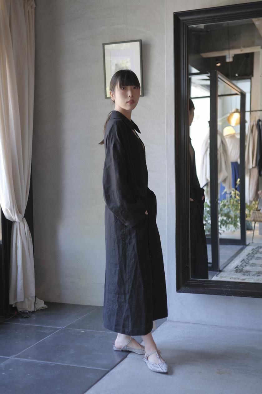 刺繍が華やかなコート 楽天市場】花 刺繍 コート（レディースファッション）の通販