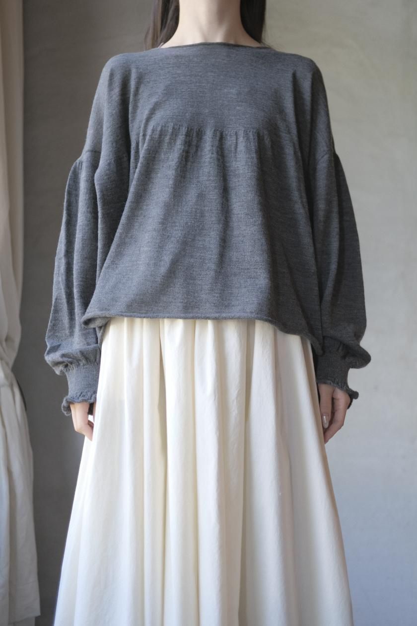 ギャザースリーブセーター | GASA＊ - c a b i n e t