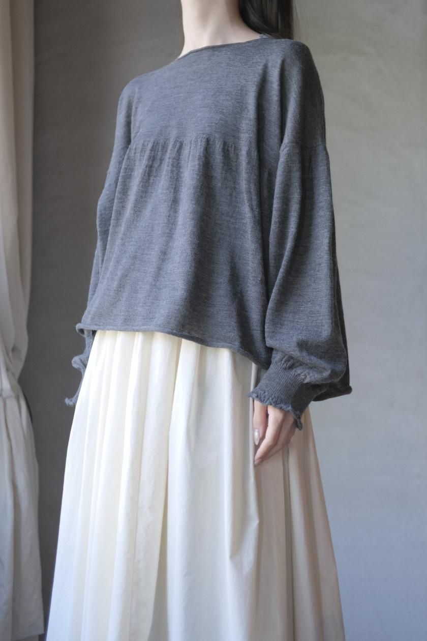 ギャザースリーブセーター | GASA＊ - c a b i n e t