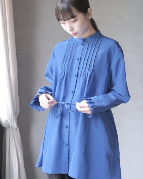 ASEEDONCL&#214;UD  / Tea garden shirtBlue	