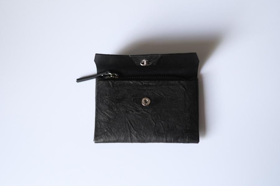 PAPER CARD CASE ( L.BROWN / BLACK ) | i ro se