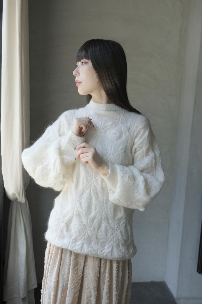 Native Village | モヘアニットハイネックセーター - c a b i n e t