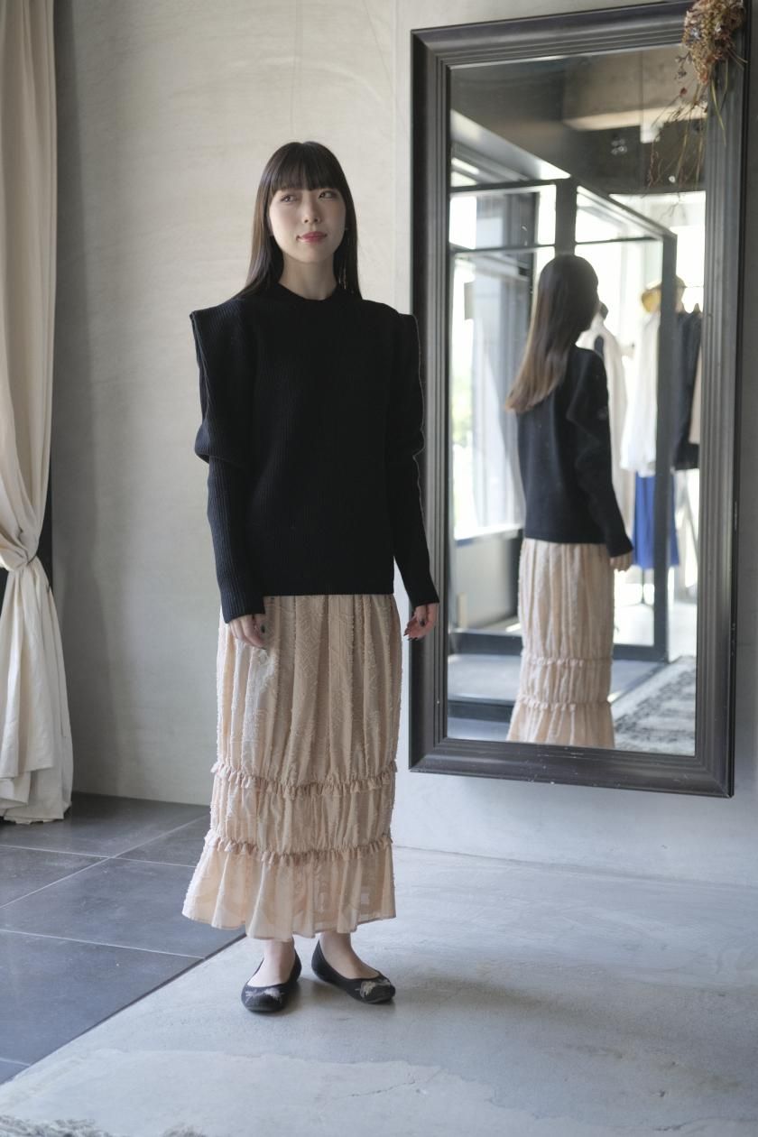 トマトさん専用／Native Village ショルダーポイントセーター Native