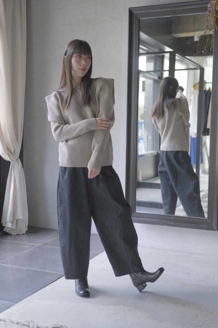 トマトさん専用／Native Village ショルダーポイントセーター Native Village | 根 ショルダーポイントセーター