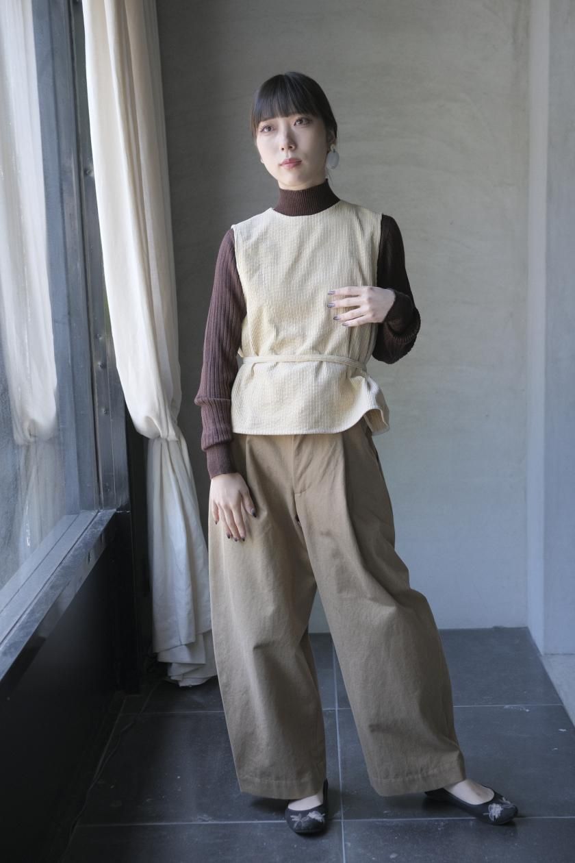 ゆゆ SUSURI ムールベスト 新品 SUSURI / ムールベスト - c a b i n e t O N L I N E S T O R E