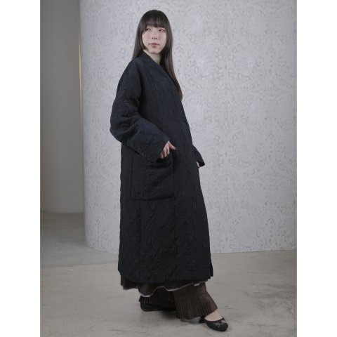 H&#233;riter / quilt jacquard coat