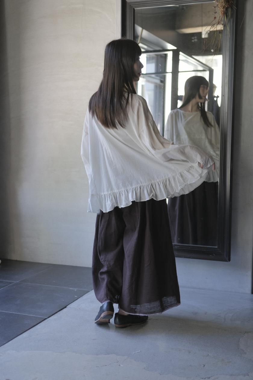 GASA＊ 菩提樹の葉脈　レースブラウス GASA* 菩提樹の葉脈ブラウス | 上質なアンティーク調 - c a b i n e t