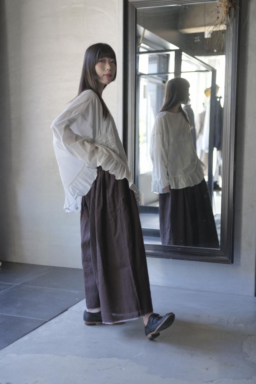 GASA* 菩提樹の葉脈ブラウス | 上質なアンティーク調 - c a b i n e t