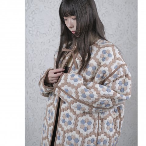 qiri / patchwork quilt JQ over jacket