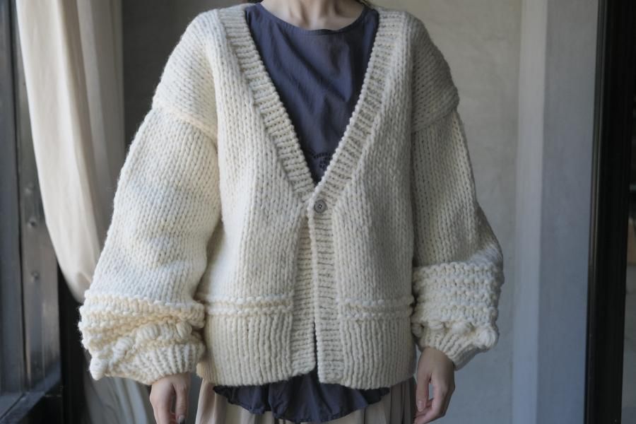 ハンドニットカーディガン | Native Village - c a b i n e t