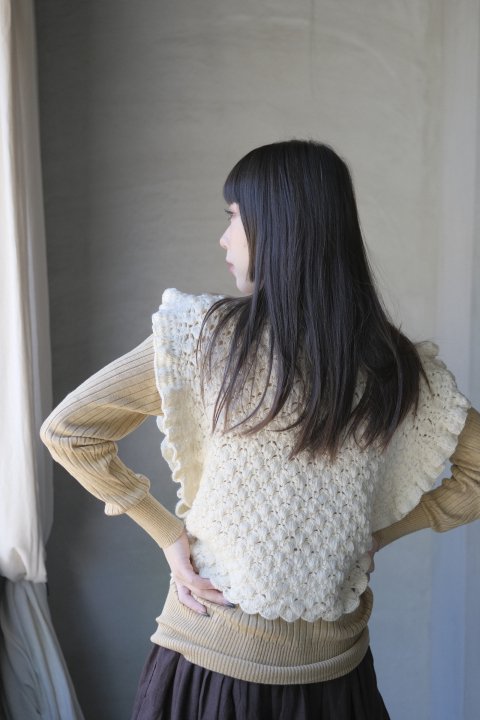 BUNON /  Knit 1White