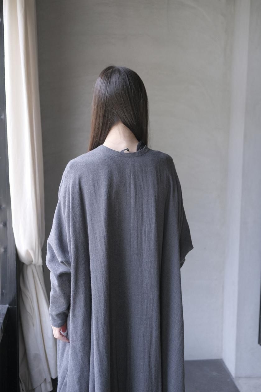 SP（エシュペー）/WOOL COTTON FLANNEL ONEPIECE SP｜ウールコットンフランネルワンピース - c a b i n e t