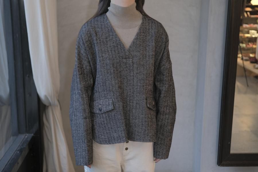 定価2.5万】アトリエナルセ atelier naruse ウールコットン