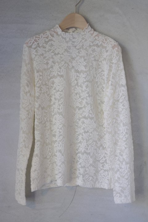 rosemunde / Long sleeve turtleneck t-shirt/New (IVORY)