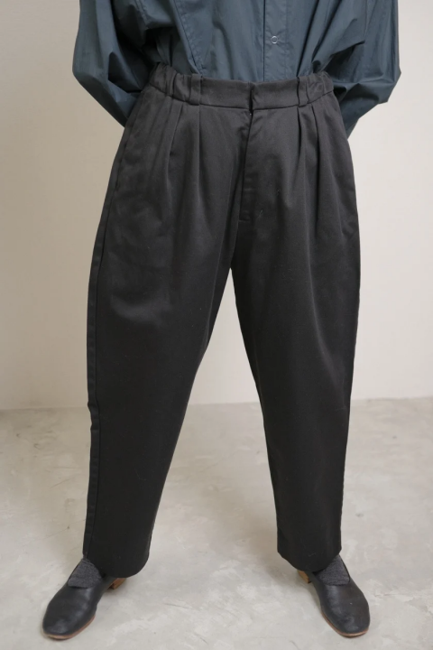 &#352;P / CHINO CLOTH / DOUBLE TUCK TAPERED,