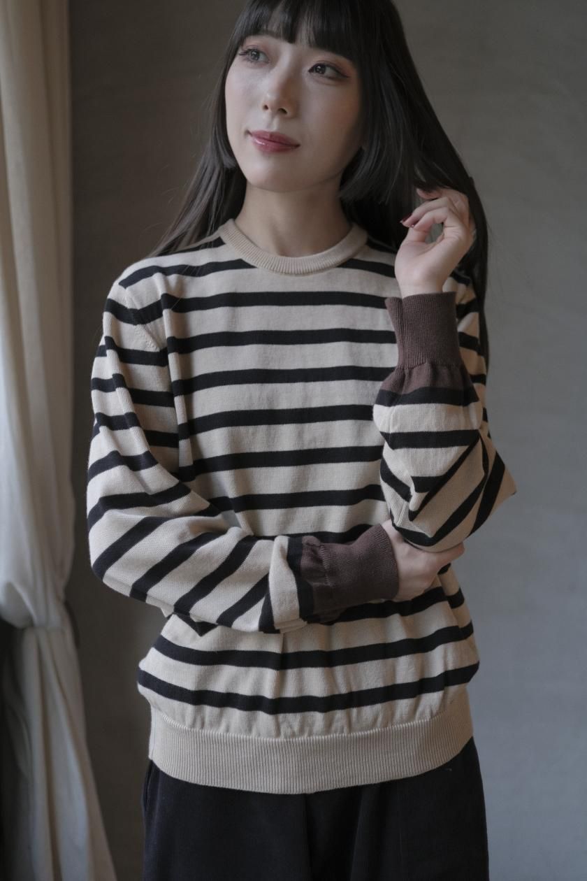 atelier naruse | ボーダーニット - c a b i n e t O N L I N E S T O R E