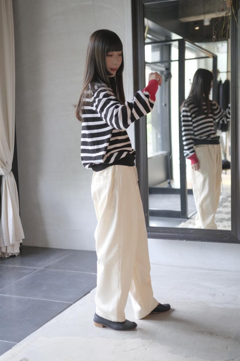 atelier naruse | ボーダーニット - c a b i n e t O N L I N E S T O R E