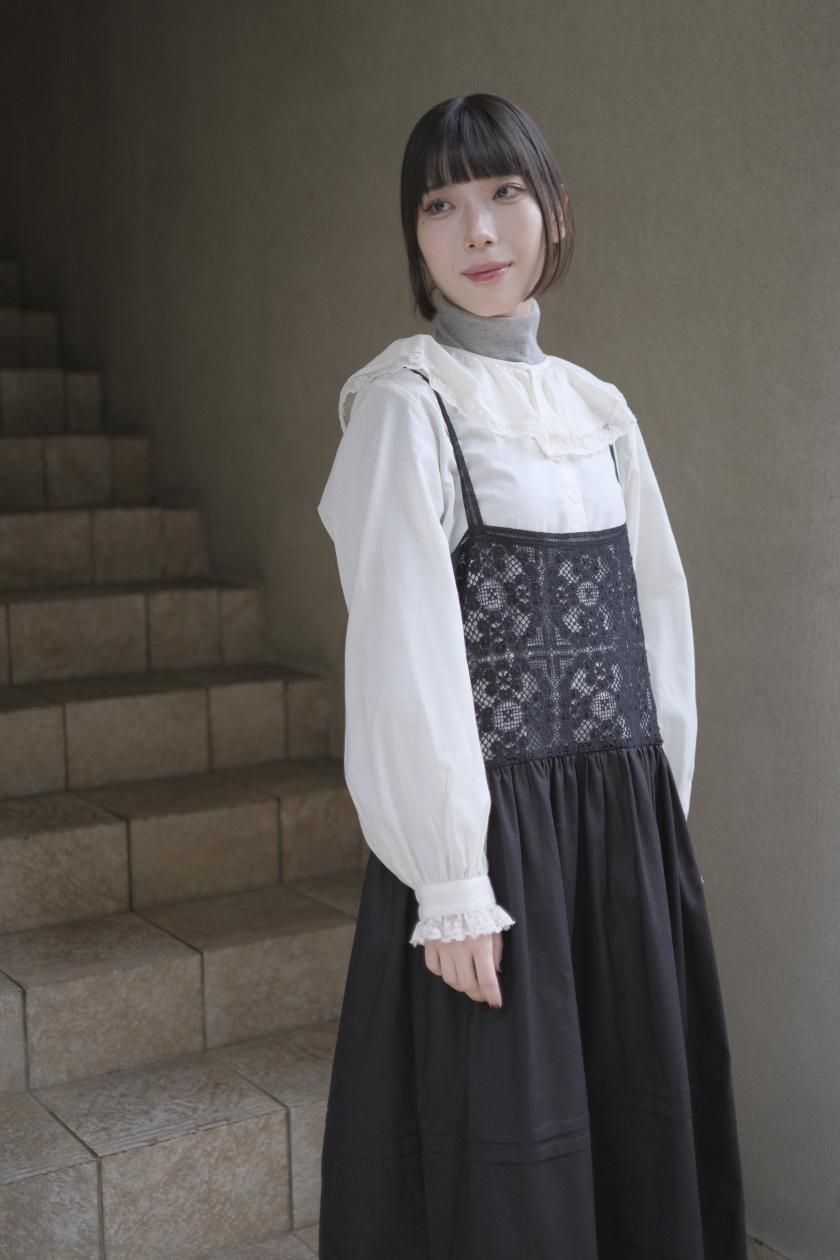 【美品】heriter エリテ　クルーニーレース　ドレス 185137287_o1.jpg?