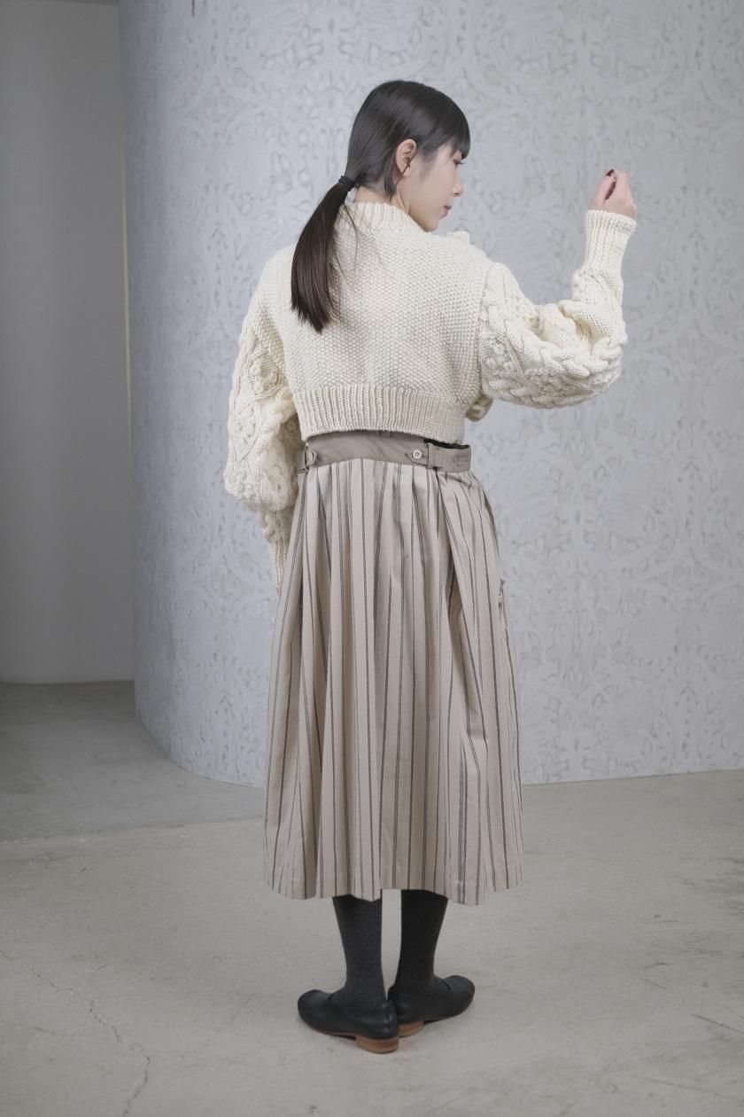 motohiro tanji モトヒロタンジ　ニット　クロップド motohiro tanji モトヒロタンジ ニット クロップド Motohiro