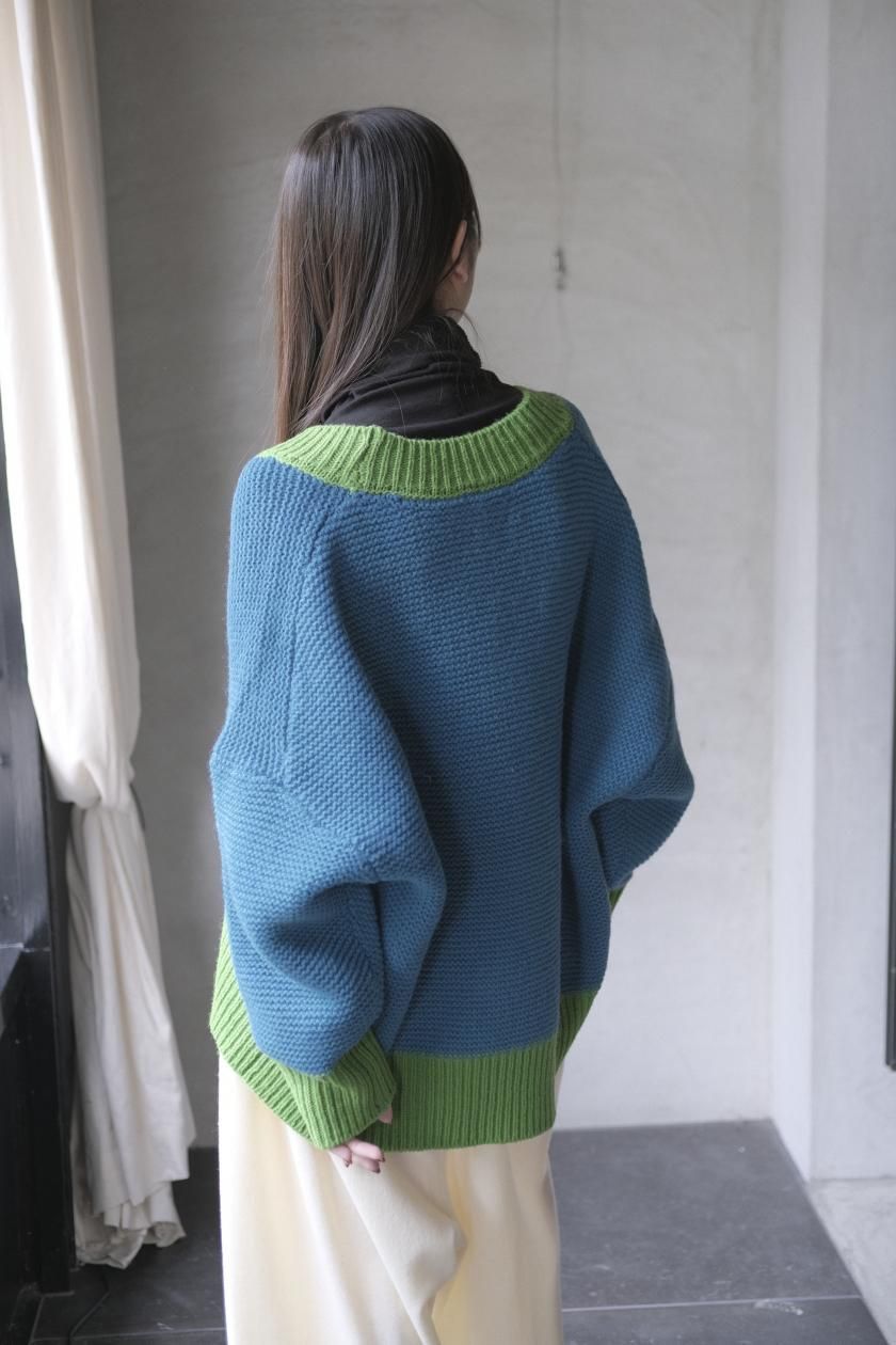atelier naruse | ウールVネックニット - c a b i n e t