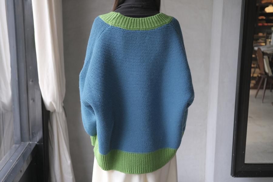 atelier naruse | ウールVネックニット - c a b i n e t
