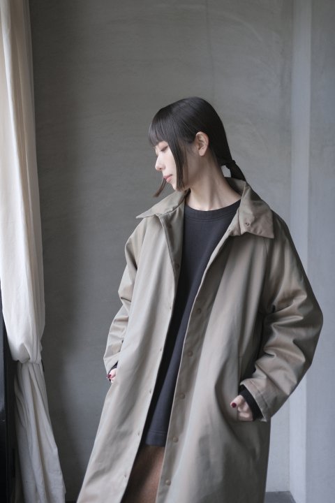 atelier naruse / cotton batting coat (khaki)