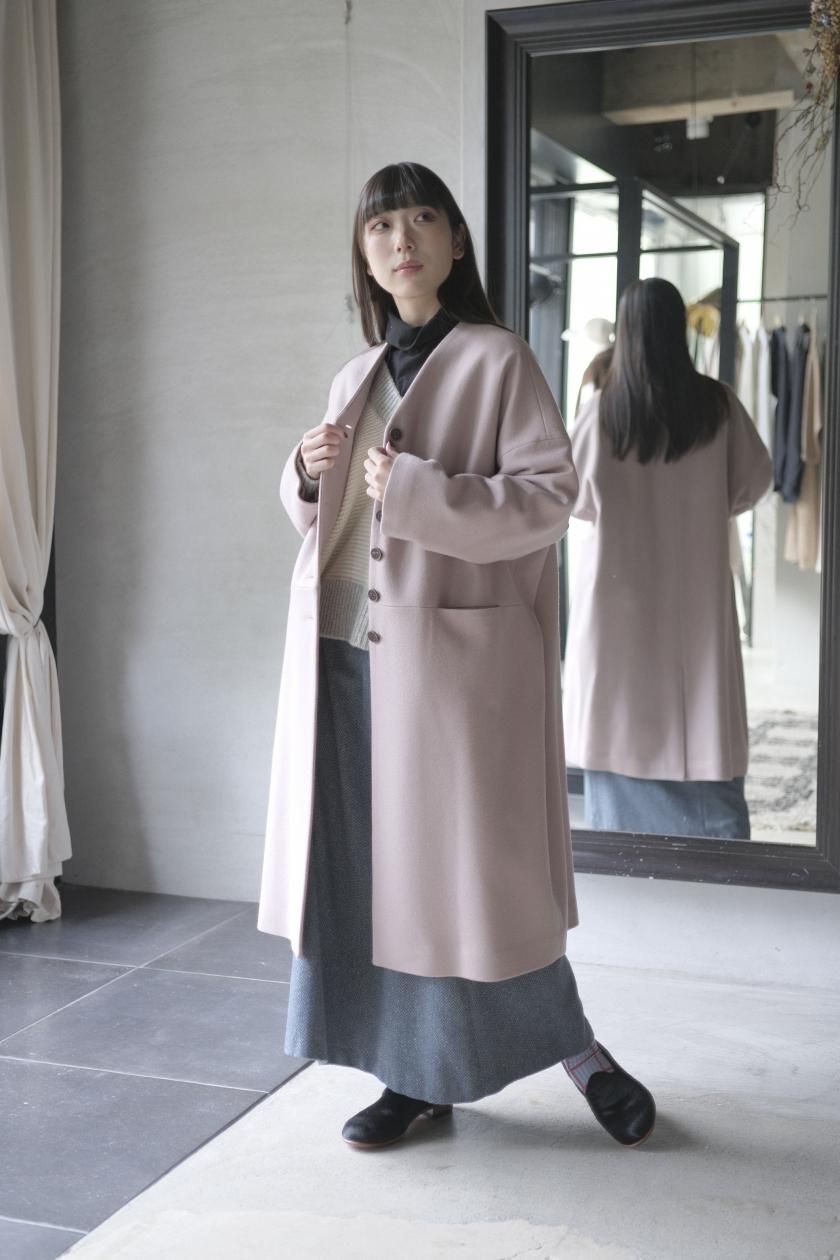 atelier　naruseアトリエナルセ　メルトンウールコクーンコート atelier naruse | メルトンウールコクーンコート