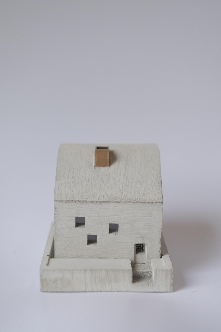 【Motif 】COTTAGE INCENSE POT Natural COTTAGE INCENSE POT | 天然モルタル香炉 - c a b i n e t