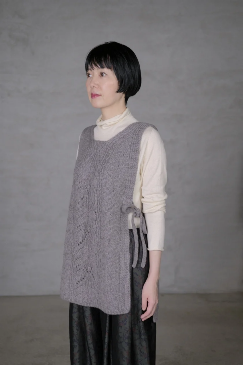 TOWAVASE / Panier long vest / gray,