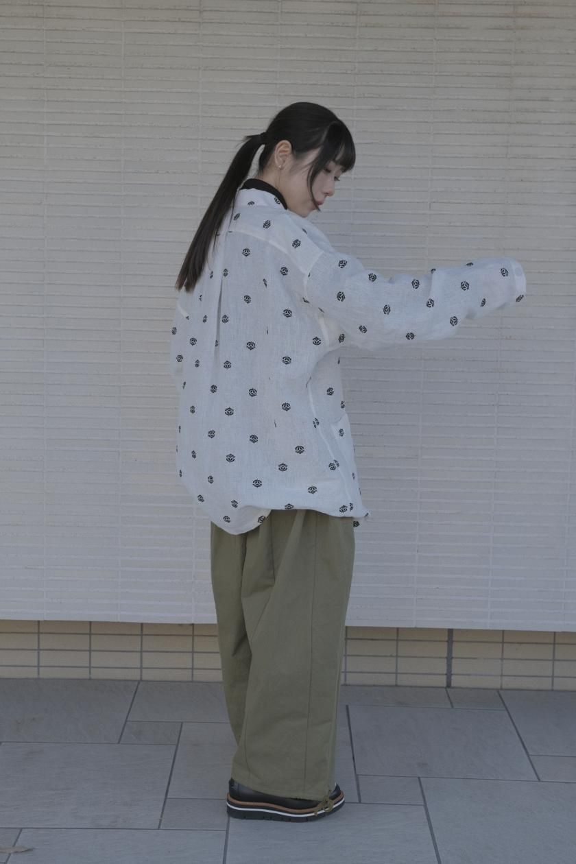 ⭐︎新品未使用⭐︎25ss ネイティブヴィレッジ　ダーツカーゴパンツ NATIVE VILLAGE ネイティブヴィレッジ / No.4/ Rustle of tre