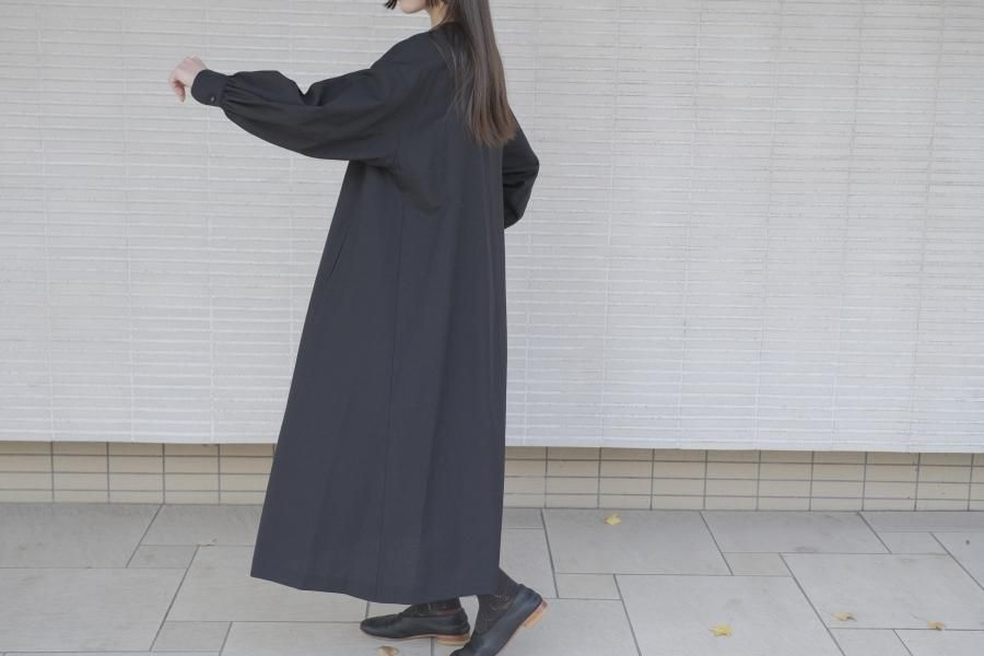 atelier naruse / FORMAL ワイドワンピース ブラック 新型 2025