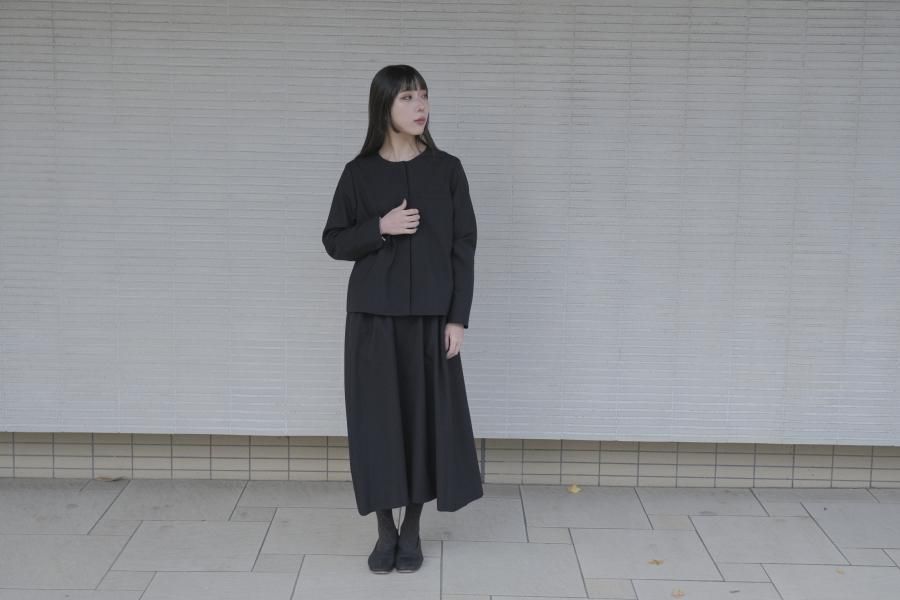 atelier naruse / コットンリネンロングワンピース