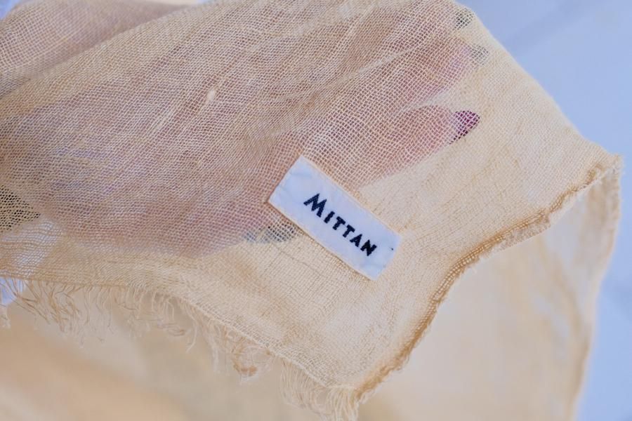 MITTAN 薄手ストール MITTAN | 薄手大麻ストール - c a b i n e t O N L I N E S T O R E