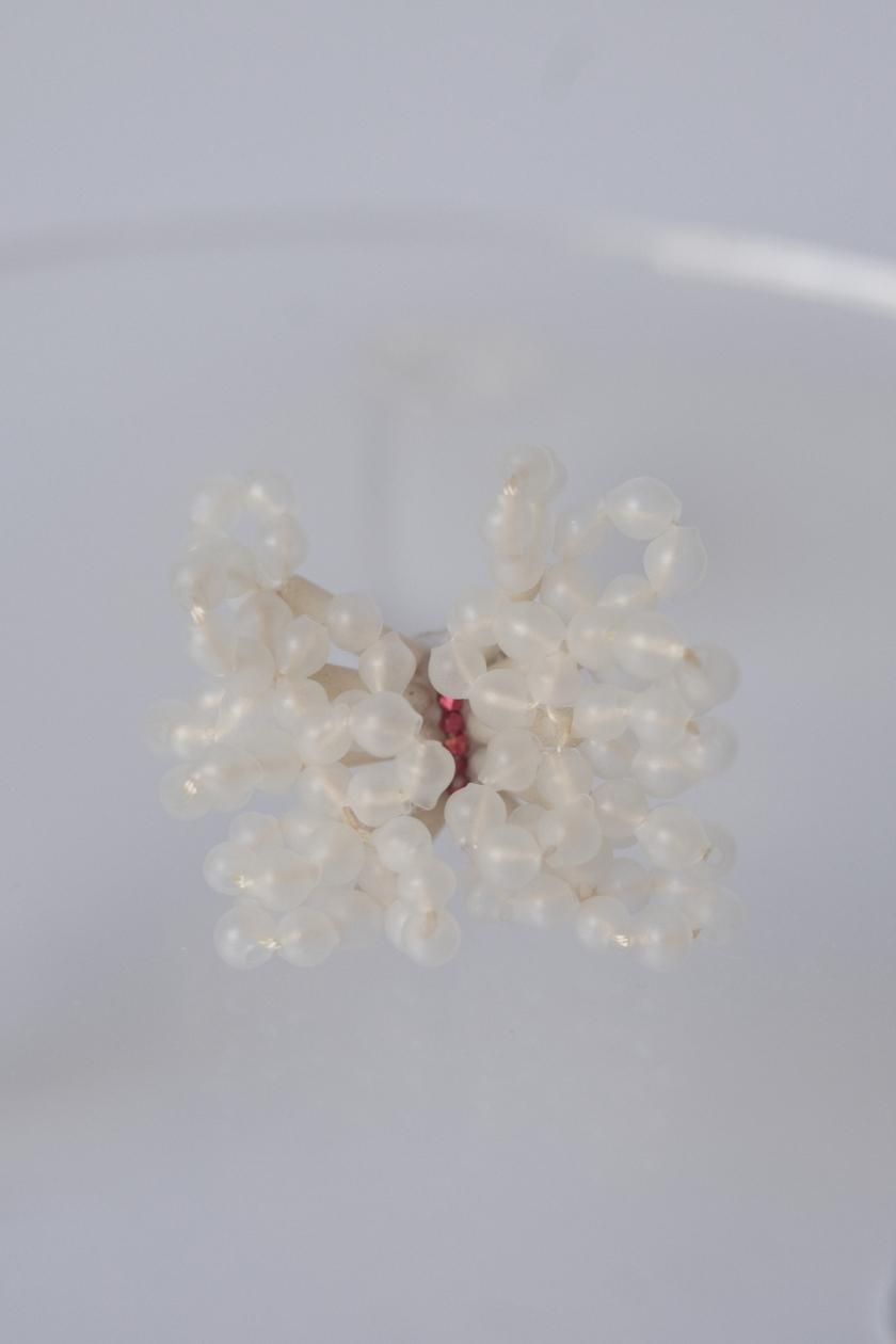 tamas ピアス　aroma/white tamas｜Balloon｜White | ピアス・イヤリング - c a b i n e t
