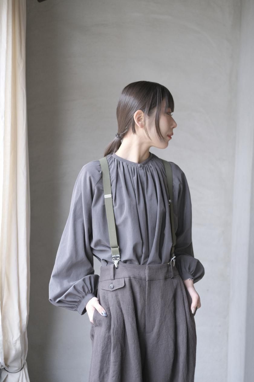 atelier naruse | ギャザーブラウス - c a b i n e t atelier naruse | ギャザーブラウス - c a b i n e t