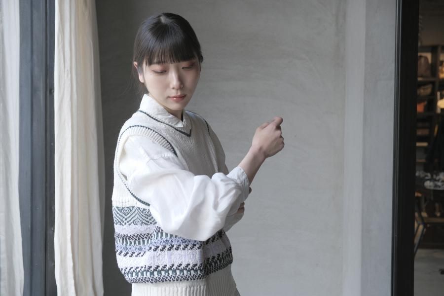 ASEEDONCLÖUD | ニットベスト - c a b i n e t O N L I N E S T O R E