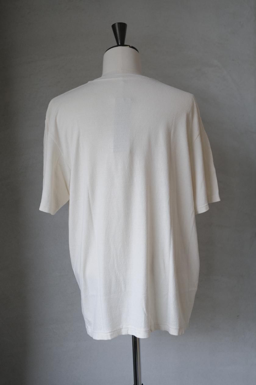 ミッタン MITTAN 強撚絹紬糸Tシャツ STRONG TWIST SILK S/S T