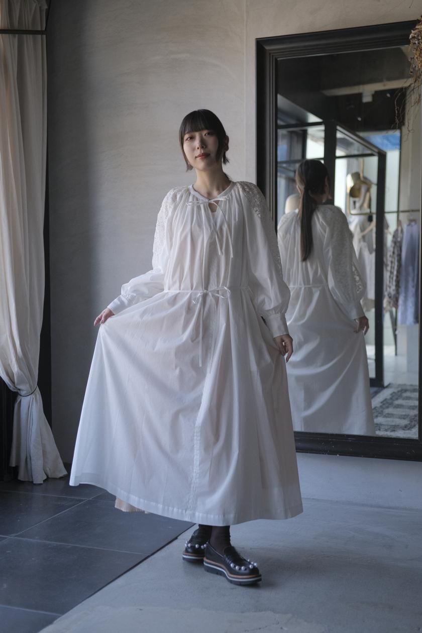 【美品】heriter エリテ　クルーニーレース　ドレス Héritier | クルーニーレースドレス - c a b i n e t