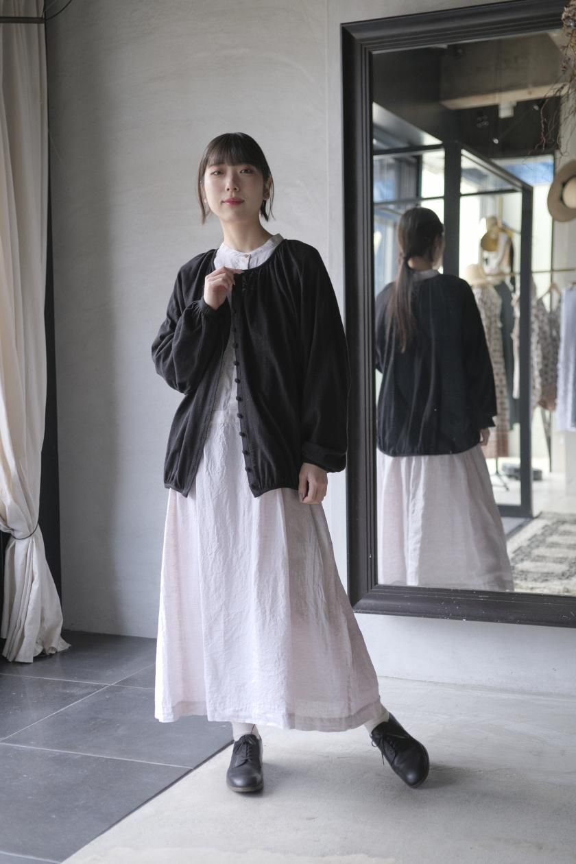 atelier naruse リネンシャツワンピース atelier naruse | リネンシャツワンピース - c a b i n e t