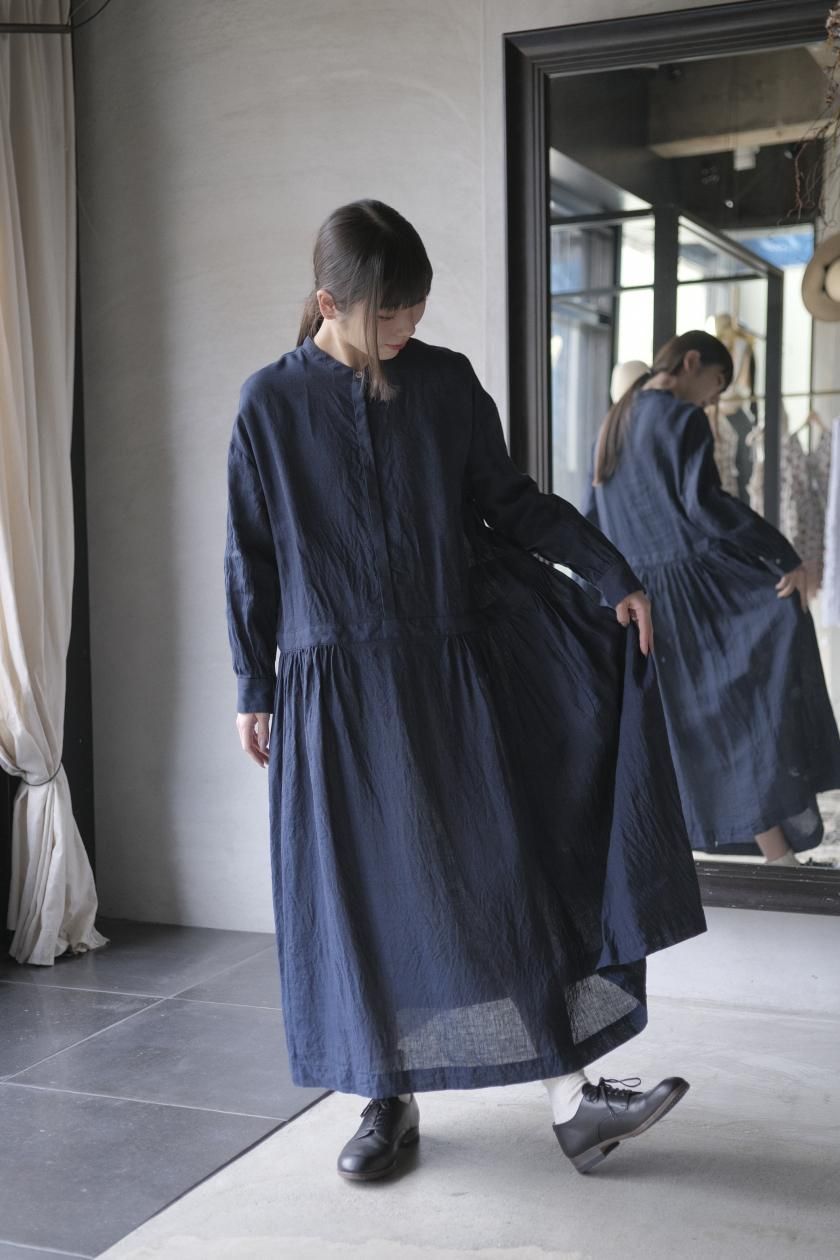 atelier naruse | リネンシャツワンピース - c a b i n e t