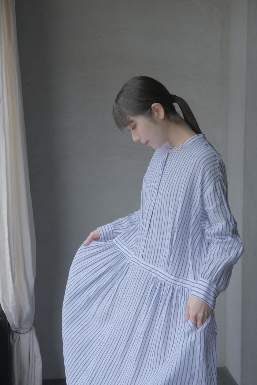 atelier naruse | リネンシャツワンピース - c a b i n e t