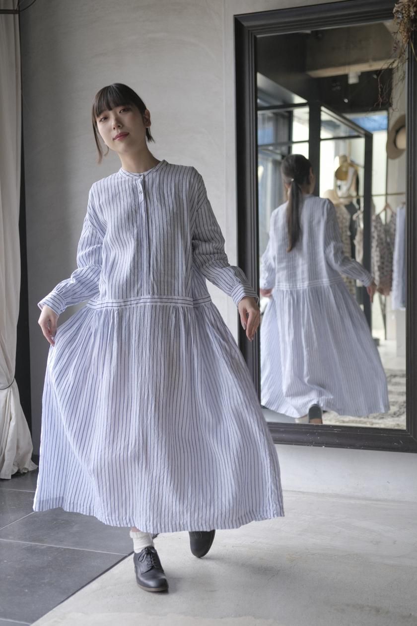 atelier naruse | リネンシャツワンピース - c a b i n e t