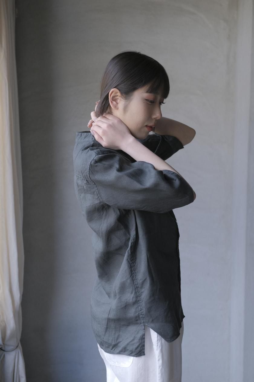 MITTAN | 半袖大麻シャツ - c a b i n e t O N L I N E S T O R E