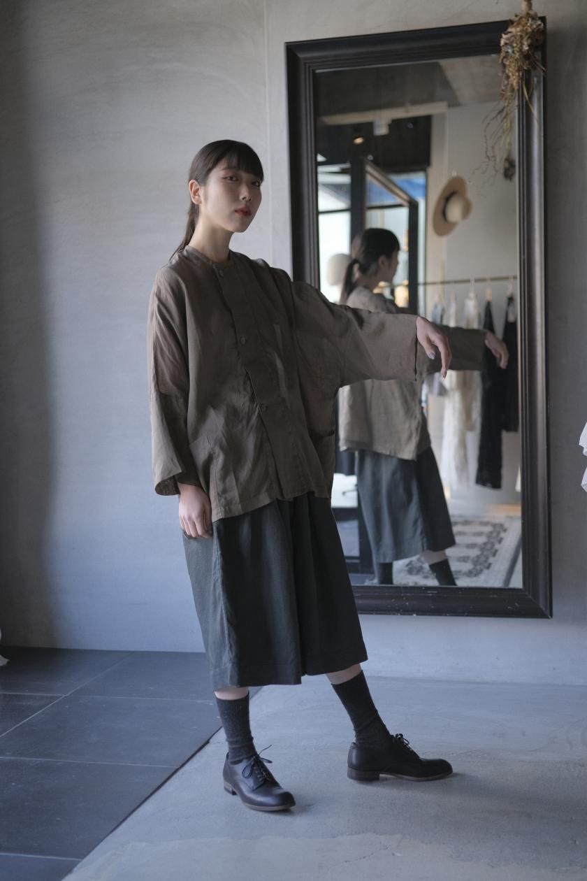 【美品】MITTAN♡ミッタン♡手紡ぎ薄手羽織り♡手織りコットン♡ラオス♡カディ MITTAN | kalaコットンストール - c a b i n e t O N L I N E S T O R E