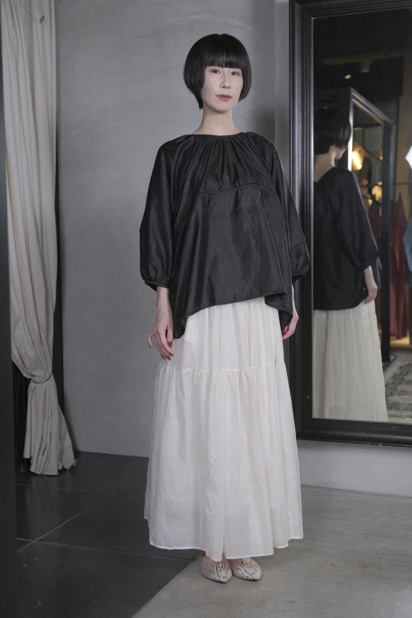 BUNON | Back Button Blouse - c a b i n e t O N L I N E S T O R E