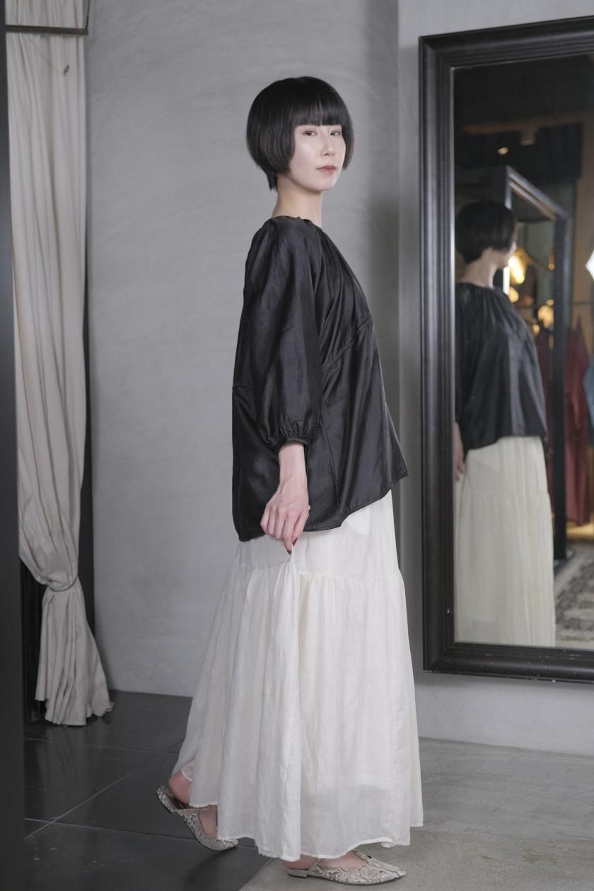 BUNON | Back Button Blouse - c a b i n e t O N L I N E S T O R E