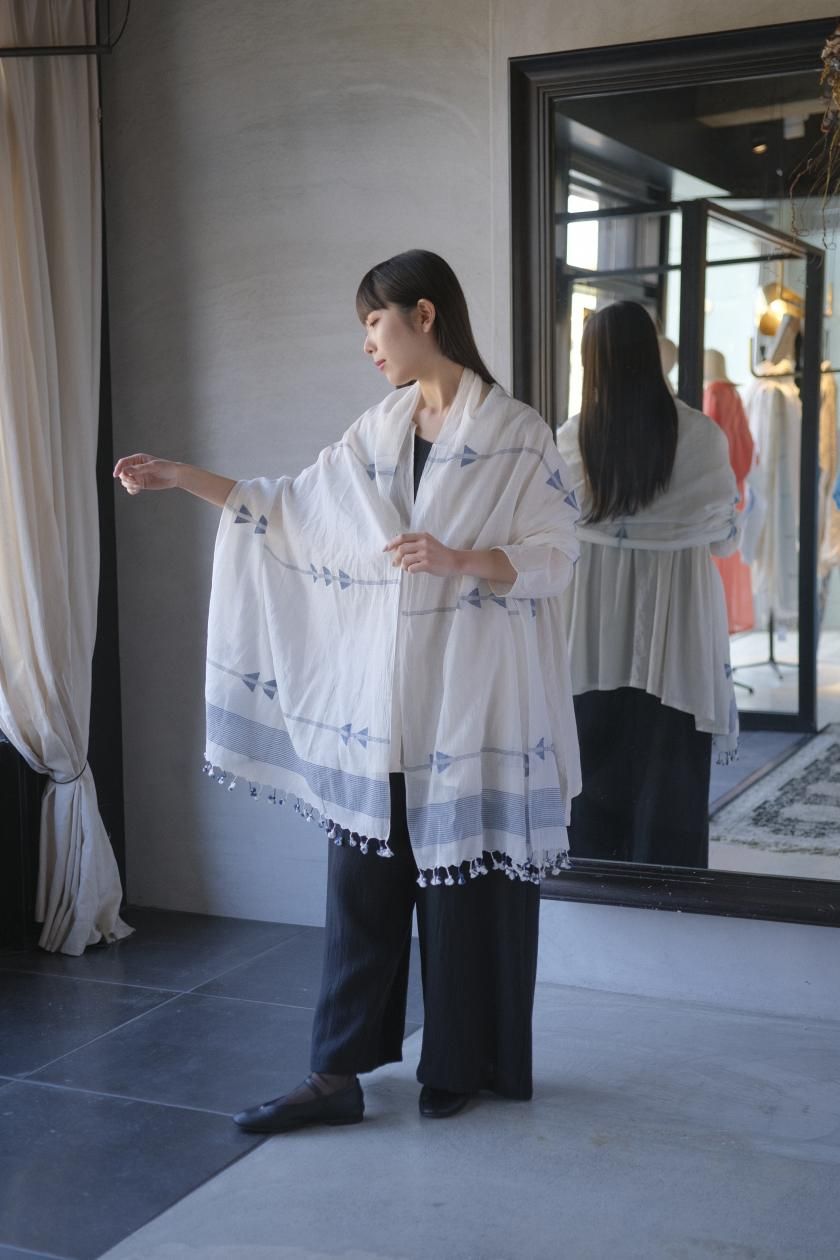 evam eva | ボタニカルダイプルオーバー - c a b i n e t O N L I N E