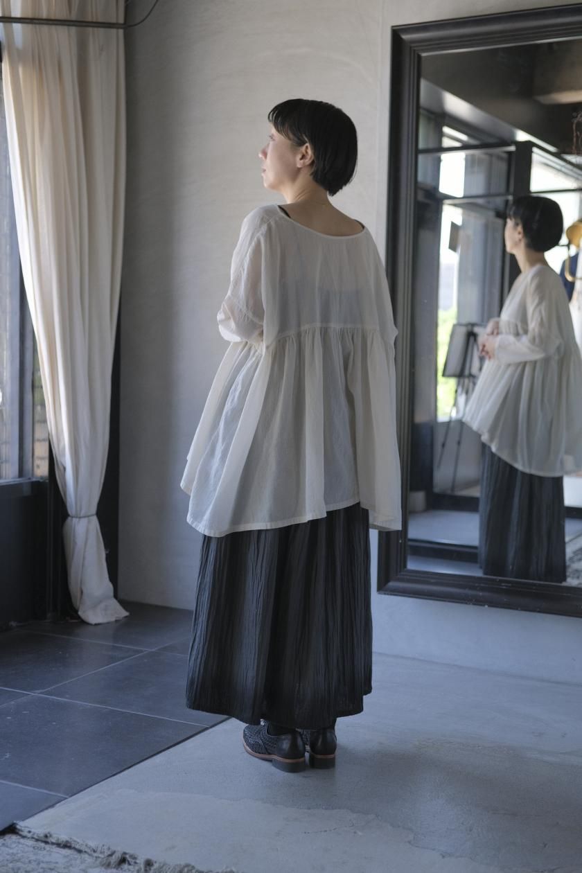 evam eva | ボタニカルダイプルオーバー - c a b i n e t O N L I N E