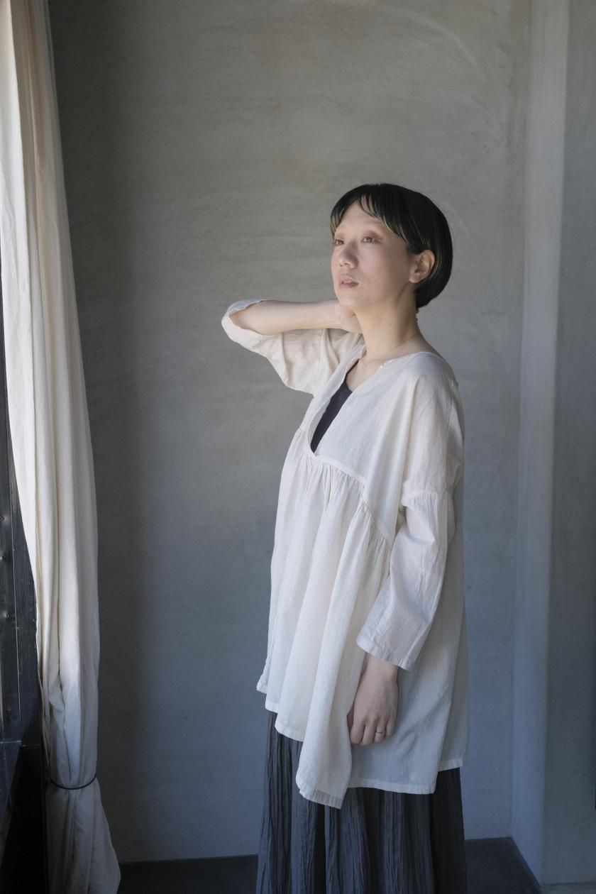 evam eva | ボタニカルダイプルオーバー - c a b i n e t O N L I N E